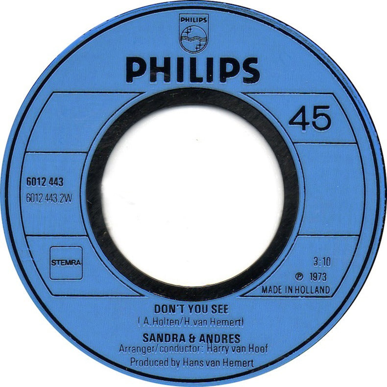 Sandra & Andres - You Believed 15170 Vinyl Singles Goede Staat