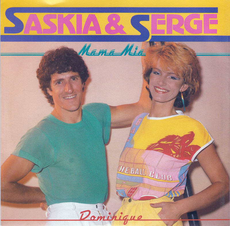Saskia & Serge - Mama mia 02358 26510 Vinyl Singles VINYLSINGLES.NL