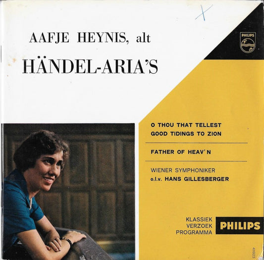 Aafje Heynis - Handel-Aria's (EP) 05414 Vinyl Singles EP VINYLSINGLES.NL