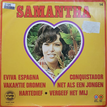 Samantha - Veel Liefs Van ........ Samantha (LP) 46316 Vinyl LP Goede Staat