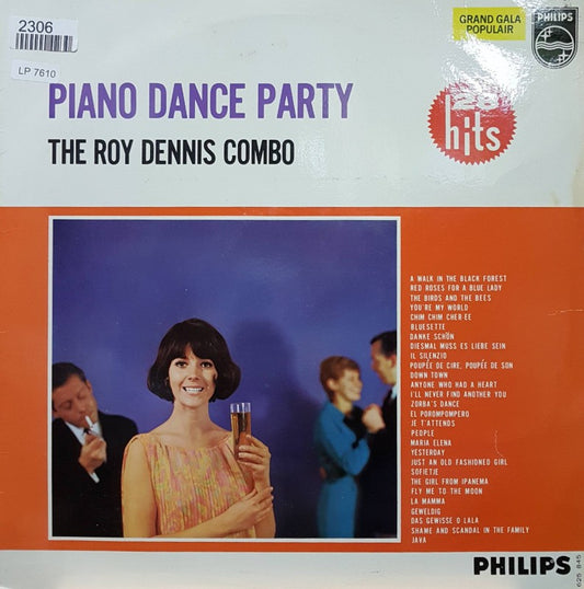 Roy Dennis Combo - Piano Dance Party (LP) 46277 Vinyl LP VINYLSINGLES.NL