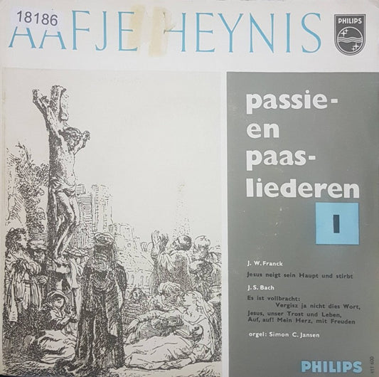 Aafje Heynis - Passie En Paasliederen (EP) 18186 Vinyl Singles EP VINYLSINGLES.NL