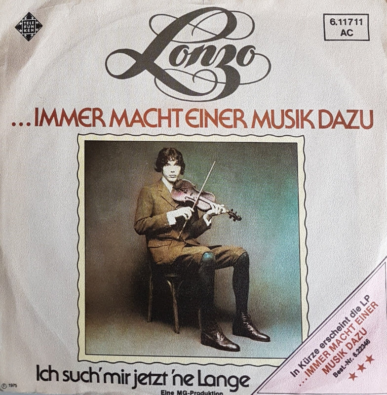 Lonzo - ...Immer Macht Einer Musik dazu Vinyl Singles VINYLSINGLES.NL