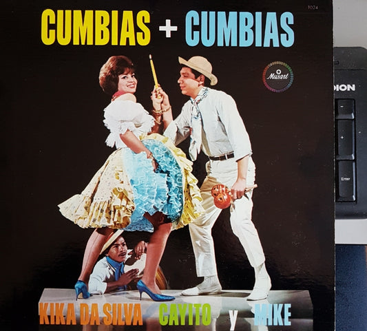 Kika Da Silva / Cayto y Mike - Combia + Combia (LP) Vinyl LP Vinyl Very Good (VG) <br> Hoes Good Plus (G+)