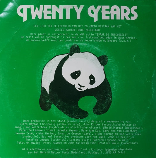 Piers Hayman - Twenty Years Vinyl Singles Vinyl Very Good (VG) <br> Hoes Good Plus (G+)