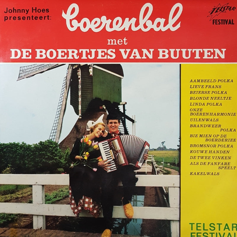 Boertjes van Buuten - Boerenbal (LP) Vinyl LP Vinyl Very Good (VG) <br> Hoes Good Plus (G+)