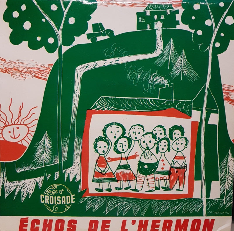 Echos De L'Hermon - Toute L'Ecriture Est Inspiree De Dieu Vinyl Singles Vinyl Very Good (VG) <br> Hoes Good Plus (G+)