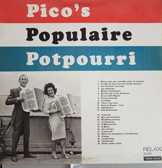 Pico's - Populaire Potpourri (LP) 42121 Vinyl LP VINYLSINGLES.NL