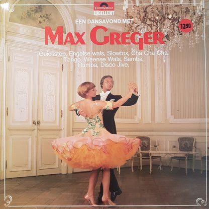 Max Greger - Een Dansavond Met (LP) Vinyl LP Vinyl (VG) <br> Hoes (G+)
