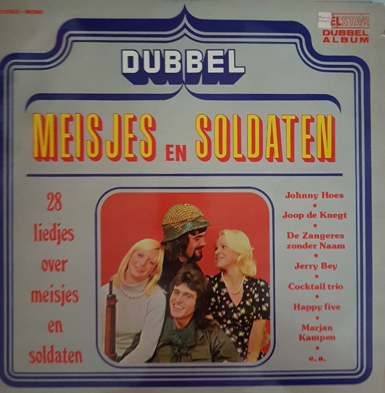 Various - Meisjes En Soldaten (LP) Vinyl LP Dubbel Vinyl Very Good (VG) <br> Hoes Good Plus (G+)