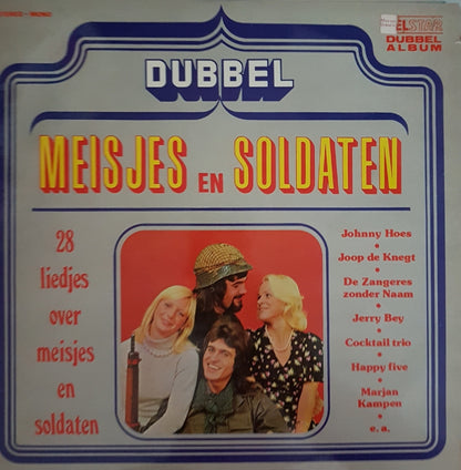 Various - Meisjes En Soldaten (LP) Vinyl LP Dubbel Vinyl Very Good (VG) <br> Hoes Good Plus (G+)