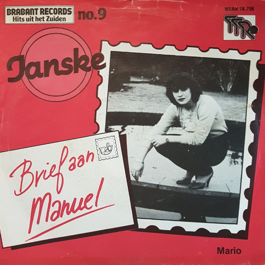 Janske - Brief Aan Manuel 27403 Vinyl Singles VINYLSINGLES.NL