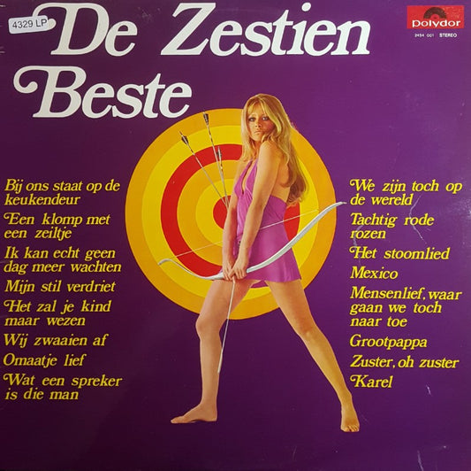Various - De Zestien Beste (LP) 44492 44859 48610 Vinyl LP VINYLSINGLES.NL