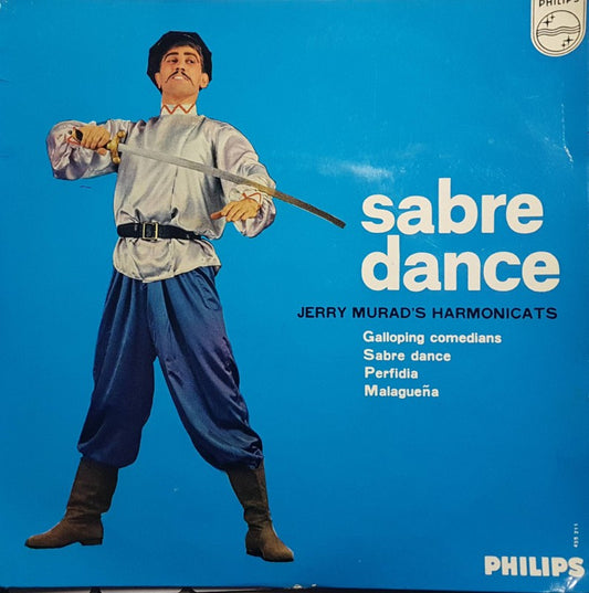 Jerry Murad's Harmonicats - Sabre Dance Vinyl Singles Vinyl (VG) <br> Hoes (G+)