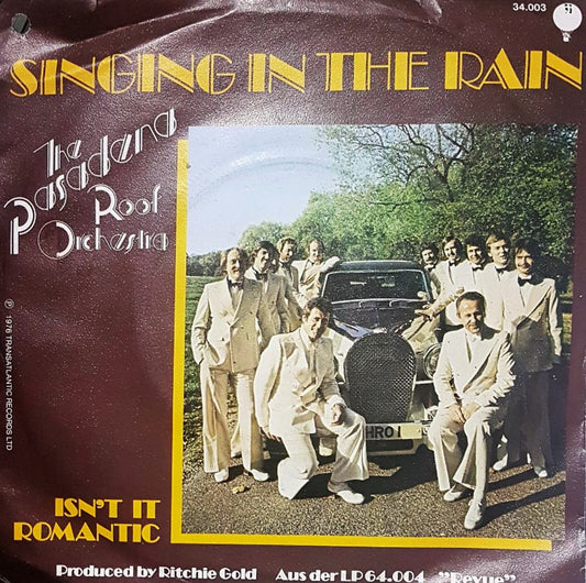 Pasadena Roof Orchestra - Singing In The Rain 17774 Vinyl Singles VINYLSINGLES.NL