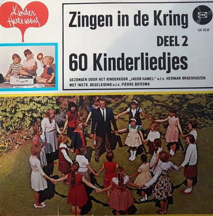 Kinderkoor Jacob Hamel - Zingen In De Kring 2 (LP) Vinyl LP Vinyl Very Good (VG) <br> Hoes Good Plus (G+)