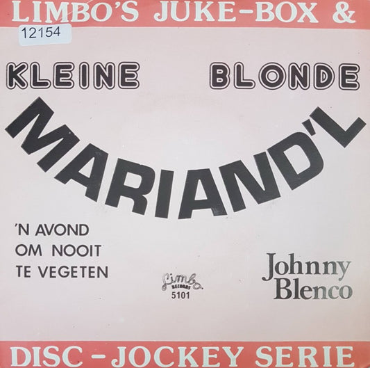 Johnny Blenco / Frankie Valjo - Kleine Blonde Mariand'l 12154 Vinyl Singles VINYLSINGLES.NL