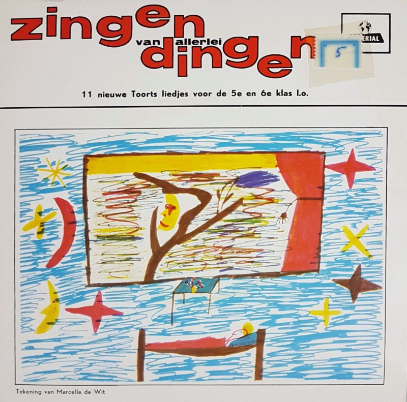 5e en 6e klas van de Hilversumse Montessori-school - Zingen Van Allerlei Dingen Vinyl Singles Vinyl Very Good (VG) <br> Hoes Good Plus (G+)