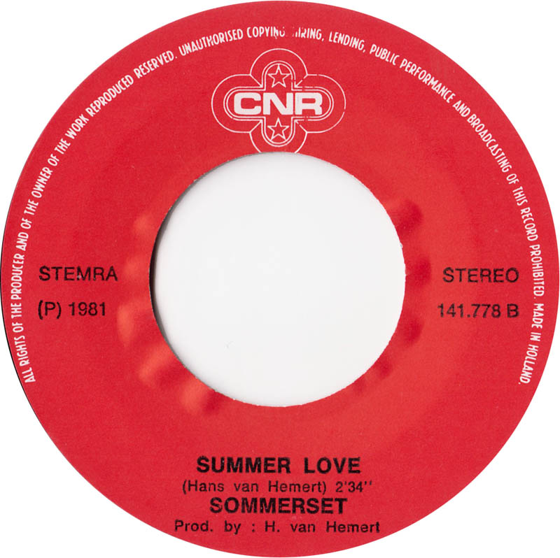 Sommerset - The French Song 12549 29654 Vinyl Singles VINYLSINGLES.NL