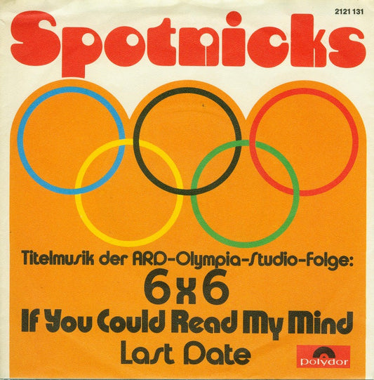 Spotnicks - If You Could Read My Mind 06459 (B) Vinyl Singles B-Keus (B)