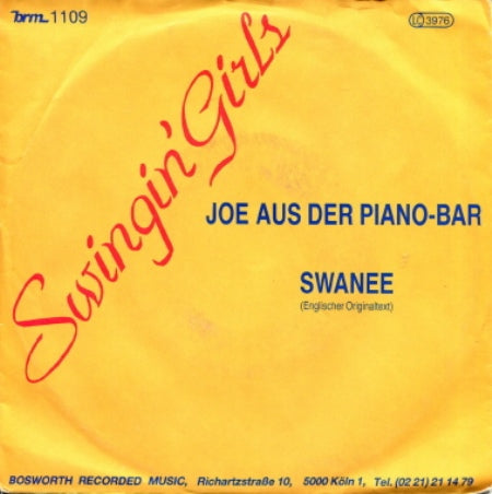 Swingin' Girls - Joe aus der Piano-Bar Vinyl Singles Vinyl Very Good (VG) <br> Hoes Good Plus (G+)