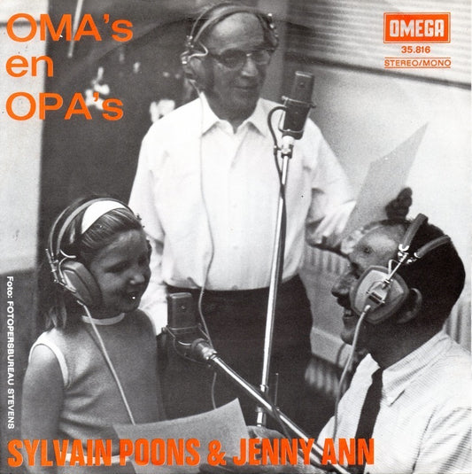 Sylvain Poons & Jenny Ann - Oma's En Opa's 26273 Vinyl Singles Goede Staat