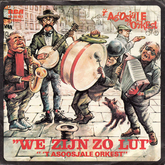 't Asoosjale Orkest ‎- 't Asoosjale Orkest 29005 Vinyl Singles Goede Staat