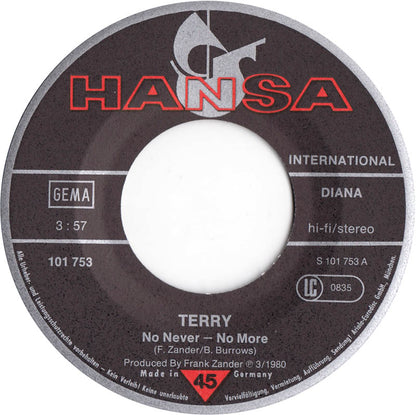 Terry - No Never - No More 17613 Vinyl Singles VINYLSINGLES.NL