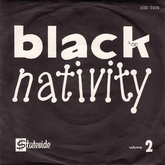 Black Nativity - Black Nativity Volume 2 Vinyl Singles EP Vinyl Very Good (VG) <br> Hoes Good Plus (G+)