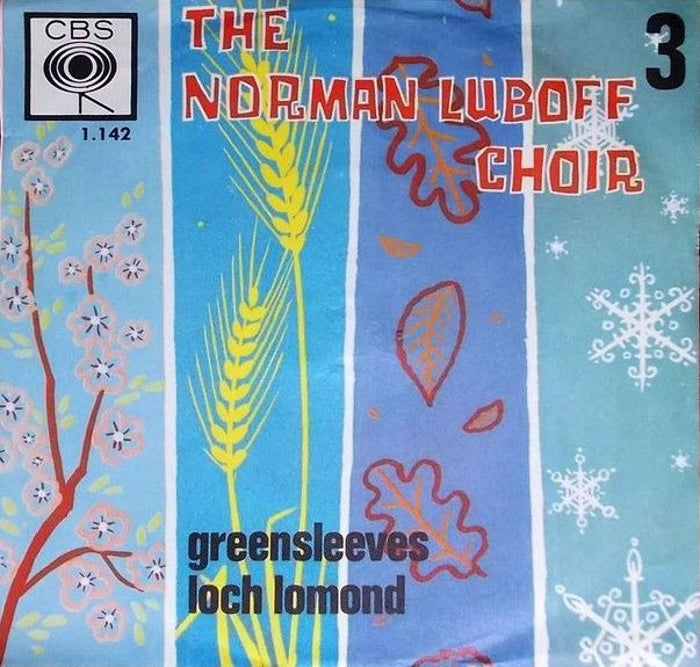 Norman Luboff Choir - Greensleeves 18898 Vinyl Singles Goede Staat