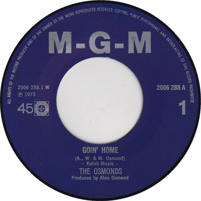 Osmonds - Goin'home 03508 33649 Vinyl Singles VINYLSINGLES.NL