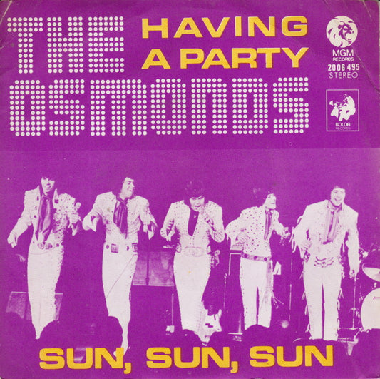 Osmonds - Having A Party 30728 Vinyl Singles VINYLSINGLES.NL