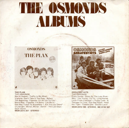 Osmonds - One Way Ticket To Anywhere 15166 Vinyl Singles VINYLSINGLES.NL