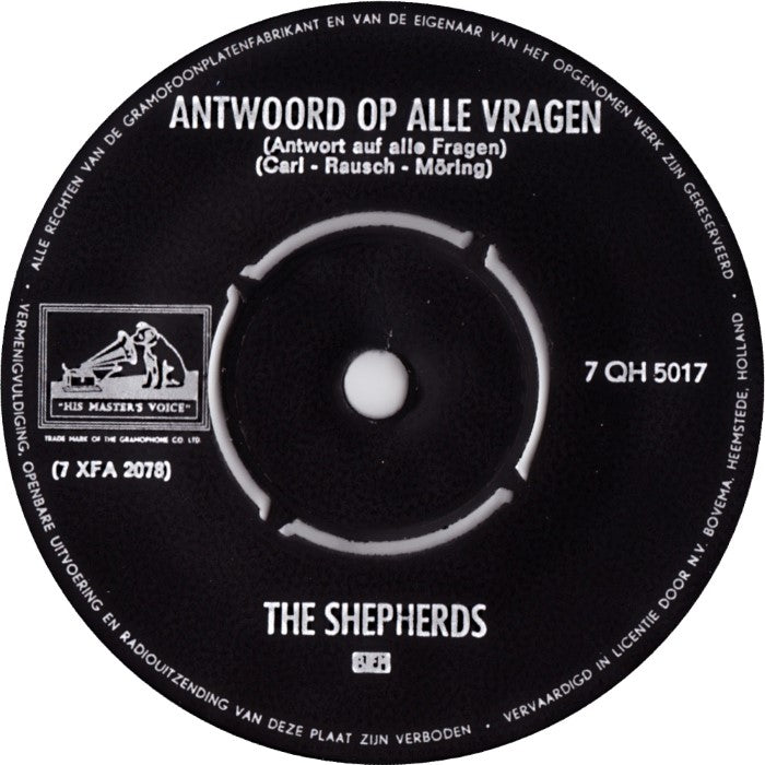 Shepherds - Dank U 03705 18237 Vinyl Singles VINYLSINGLES.NL