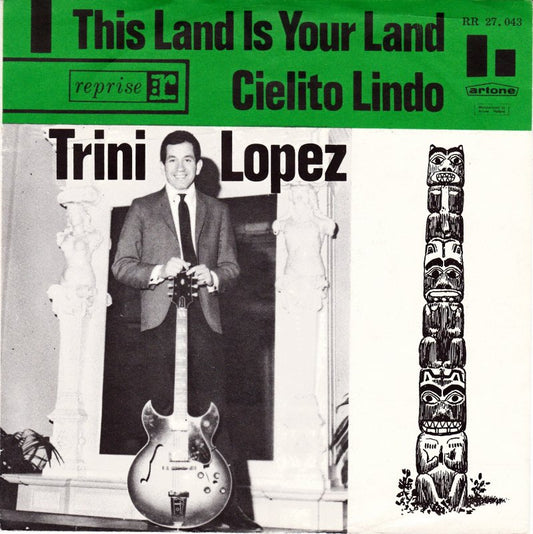 Trini Lopez - This Land Is Your Land 39526 Vinyl Singles Goede Staat