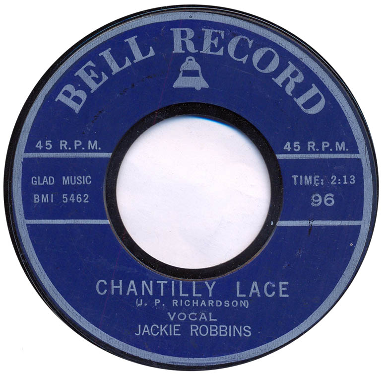 Tommy Dunn - Lonesome Town / Jackie Robbins - Chantilly Lace 08566 Vinyl Singles Goede Staat