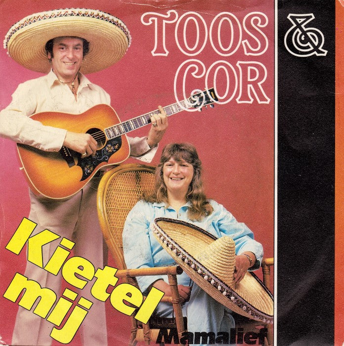 Toos & Cor - Kietel Mij Vinyl Singles Vinyl Very Good (VG) <br> Hoes Good Plus (G+)