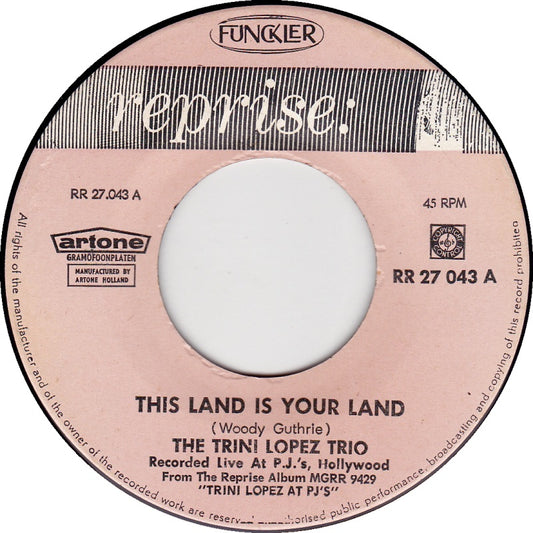 Trini Lopez - This Land Is Your Land 42850