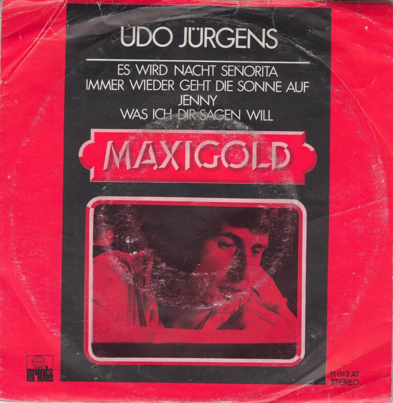 Udo Jurgens - Maxigold (EP) 06733 Vinyl Singles EP VINYLSINGLES.NL