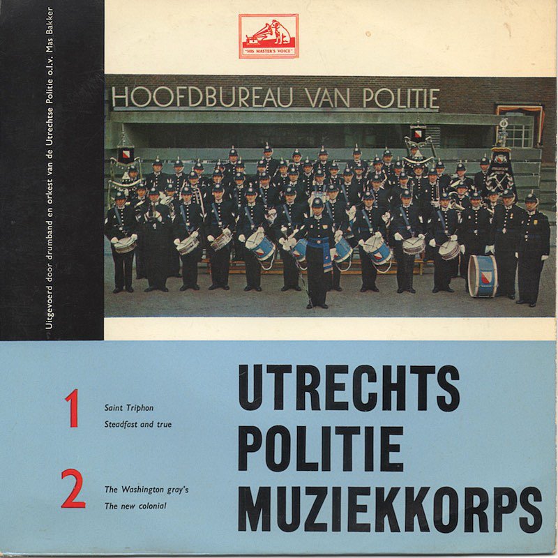 Utrechts Politie Muziekkorps - Saint Triphon 18190 Vinyl Singles VINYLSINGLES.NL