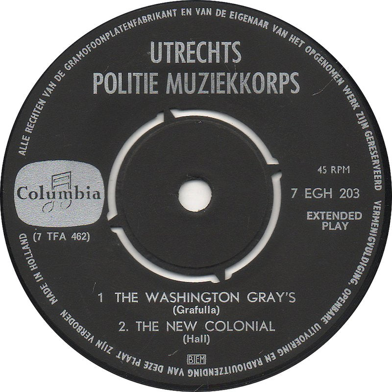 Utrechts Politie Muziekkorps - Saint Triphon 18190 Vinyl Singles VINYLSINGLES.NL