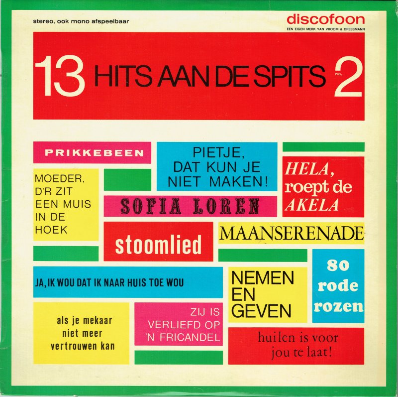 Various - 13 Hits Aan De Spits No. 3 (LP) Vinyl LP VINYLSINGLES.NL