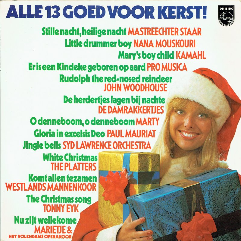 Various - Alle 13 Goed Voor Kerst! (LP) 48317 46210 49444 49500 Vinyl LP Goede Staat
