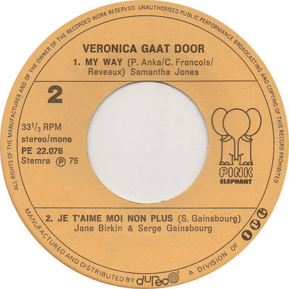Various - Veronica Gaat Door (33 ⅓ RPM) 28338 Vinyl Singles VINYLSINGLES.NL