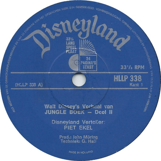 Piet Ekel - Walt Disney's Verhaal Van Het Jungle Boek *