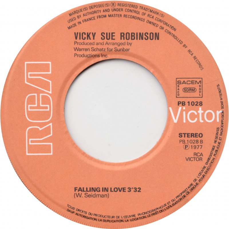 Vicky Sue Robinson - Hold Tight 14729 Vinyl Singles VINYLSINGLES.NL