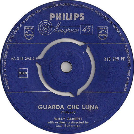 Willy Alberti - Julia 18820 Vinyl Singles Vinyl Zeer Goed / Hoesje Generic "VINYLSINGLES.NL"