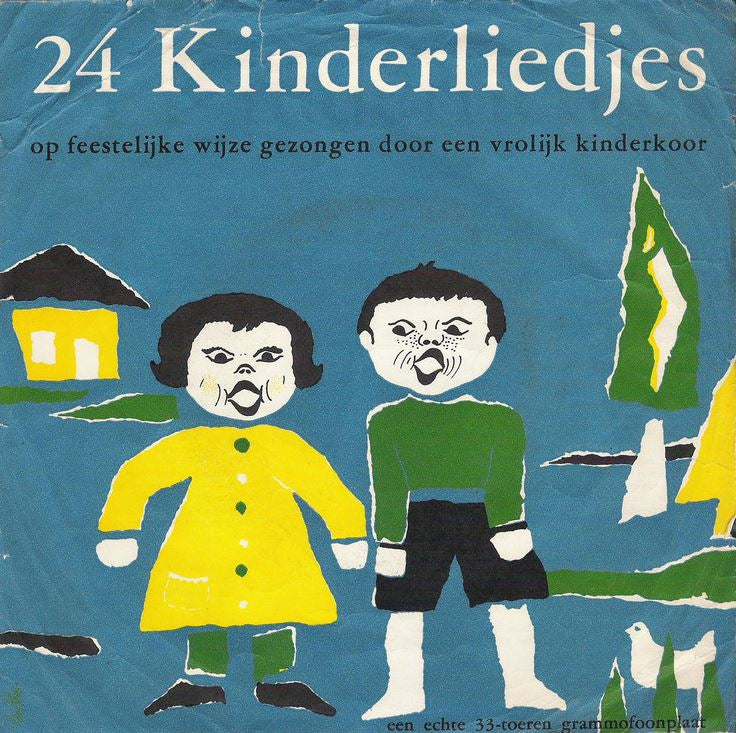 Kinderkoor Met Begeleiding - 24 Bekende Kinderliedjes Vinyl Singles VINYLSINGLES.NL