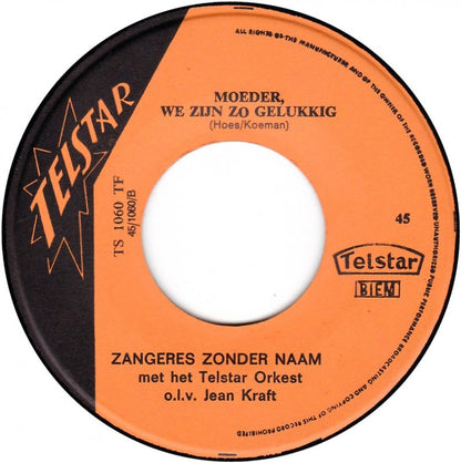 Zangeres Zonder Naam - Bloemen Aan Moeder 32733 Vinyl Singles VINYLSINGLES.NL
