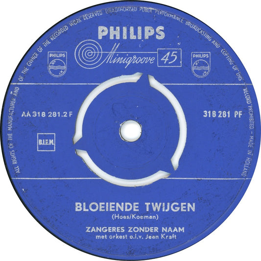 Zangeres Zonder Naam - Lang Geleden 23424 Vinyl Singles Vinyl Zeer Goed / Hoesje Generic "VINYLSINGLES.NL"